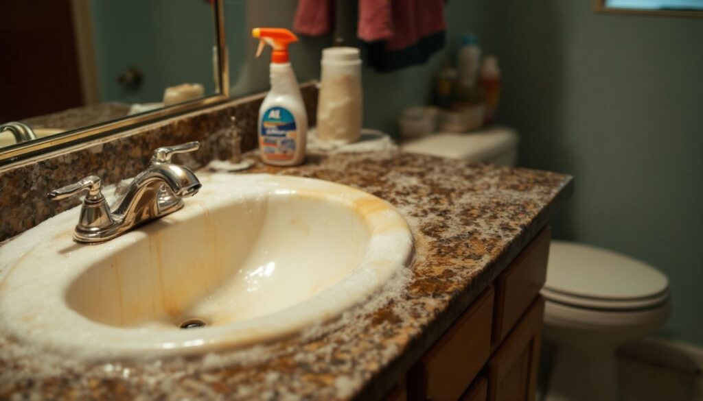 Maak je badkamer stralend schoon met deze allesreiniger hack!