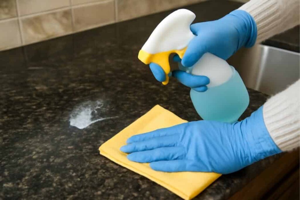 Hoe maak je graniet schoon?